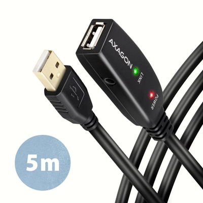Product Καλώδιο USB Axagon Usb2.0 A-M/A-F Active/5M Adr-205 base image