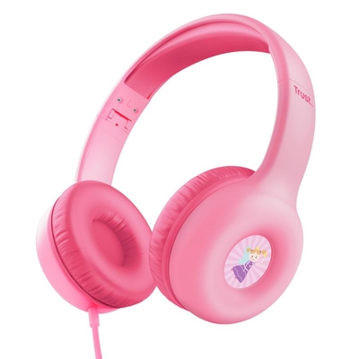 Product Headphones Trust Nouna Kids/Pink 25277 base image