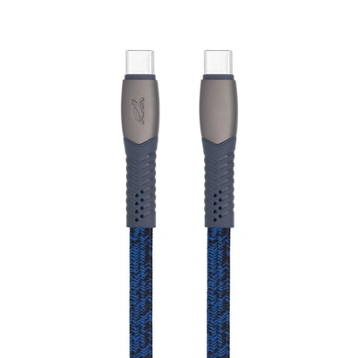 Product Καλώδιο USB Rivacase Usb-C To Usb-C 1.2M/Blue Ps6105 Bl12 base image