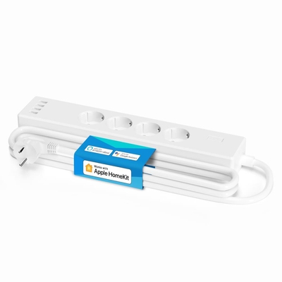 Product Smart Πολύπριζο Meross Wrl Eu/4Ac + 4Usb Mss425Fhk base image