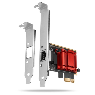 Product Κάρτα PCIe Axagon 2.5Gbe 1Port/Sp&Lp Pcee-G25 base image
