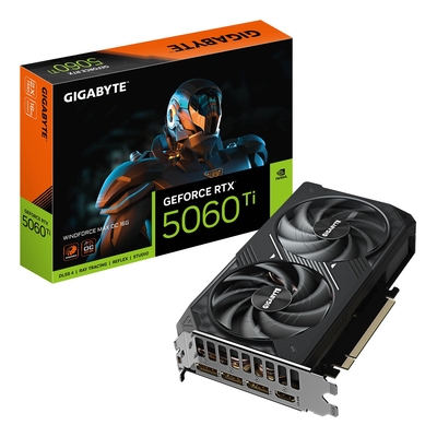 Product Κάρτα Γραφικών Gigabyte / Nvidia Geforce Rtx 5060 Ti / 16 Gb / Gddr7 / Pcie 5.0 16X base image