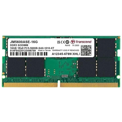 Product Μνήμη RAM Φορητού DDR5 16GB Transcend 5600 So/Jm5600Ase-16G base image