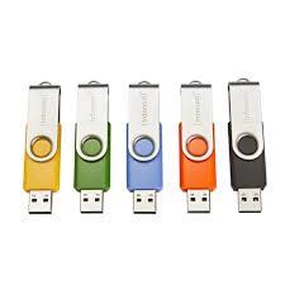 Product USB Flash 64GB Intenso 5X64Gb/Multipack 3503595 base image