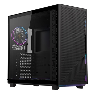 Product Κουτί Η/Υ Gigabyte Aorus C400 Glass Midi Transparent Atx Miniitx Black Gb-Ac400G base image