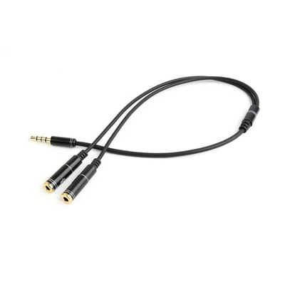 Product Καλώδιο Ήχου Gembird 3.5Mm 4-Pin To/3.5Mm S+Mic Cca-417M base image