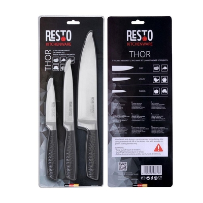 Product Μαχαίρια Resto Knife Set 3Pcs/95502 base image