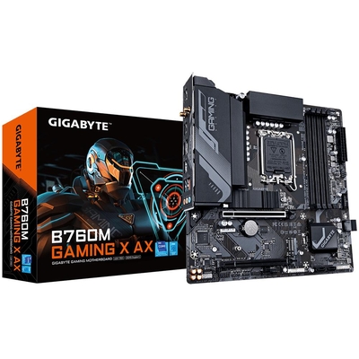 Product Μητρική Κάρτα Gigabyte Intel B760 Express Lga1700 Micro-Atx DDR5 Slots 4 1Xpci-E 4.0 base image