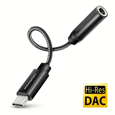 Product Αντάπτορας Usb-C Axagon To Audio 3.5Mm/Dac 0.1M Ada-Hc base image