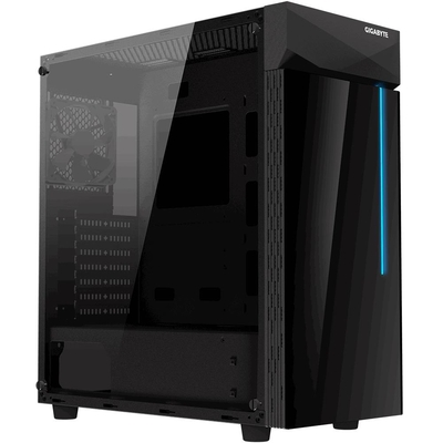 Product Κουτί Η/Υ Gigabyte C200 Glass Midi Atx Miniitx Black Gb-C200G base image