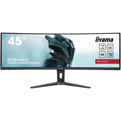 Product Monitor 45" Iiyama Gcb4580Dqsn-B1 Curved VA 5120X1440 32:9 165Hz Speakers Black base image