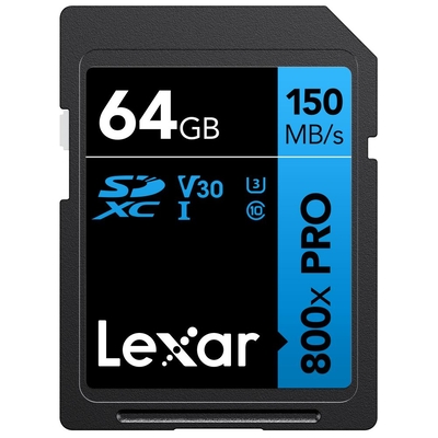 Product Κάρτα Μνήμης Sdxc 64GB Lexar Uhs-I/Lsd0800P064G-Bnnng base image