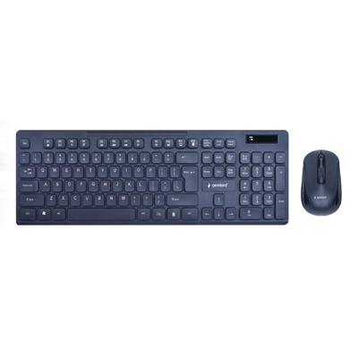 Product Σετ Πληκτρολόγιο Και Ποντίκι Ασύρματο Gembird Eng/Desktop Bk Kbs-Wch-03 base image