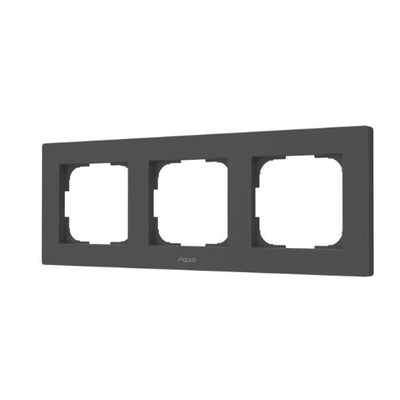Product Smart Switch Aqara Frame H2 (3-Gang)/Gray Fe-X02D-G base image