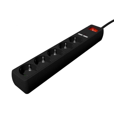 Product Πολύπριζο Gembird Extension 1.5M/5Outl. Spg5-U2-5-02 base image