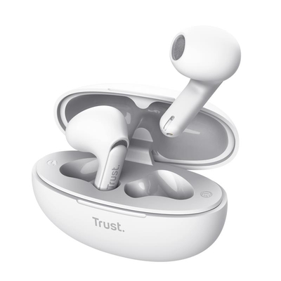 Product Bluetooth Handsfree Trust Yavi Bt Enc White 25173 base image