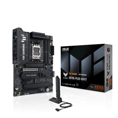 Product Motherboard Asus Amd X870E / Sam5 / Atx / DDR5 Tufgamx870E-Pluswifi7 base image