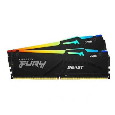 Product Μνήμη RAM Σταθερού DDR5 64GB Kingston 5200/Kit2 Kf552C40Bbak2-64 base image