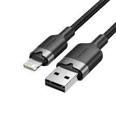 Product Καλώδιο USB Vention Usb2.0 to Lightning/1M Black Lanbf base image