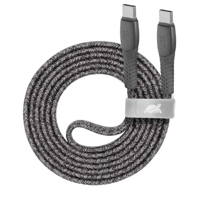 Product Καλώδιο USB Rivacase Usb-C To Usb-C 1.2M/Grey Ps6105 Gr12 base image