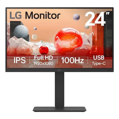 Product Monitor 23.8" LG Business / IPS / 1920X1080 / 100Hz / Speakers / 24Ba750-B base image