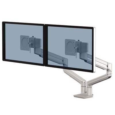 Product Βάση Monitor Fellowes Dual Silver 8613101 base image