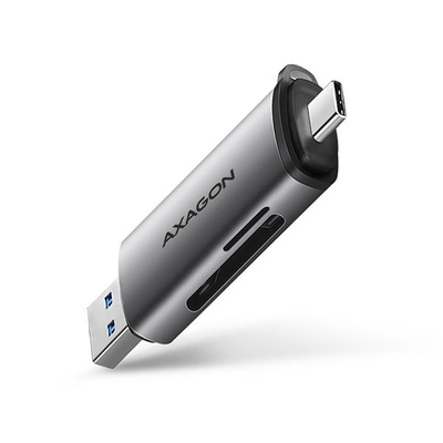Product Card Reader Axagon Usb-C+Usb3.2 2Slot/Sd/Microsd Cre-Sac base image