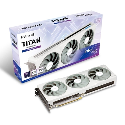 Product Κάρτα Γραφικών Sparkle / Intel Arc B580 12GB Gddr6 192 Bit / Pcie 4.0 8X / Active / Sb580Tw-12Goc base image