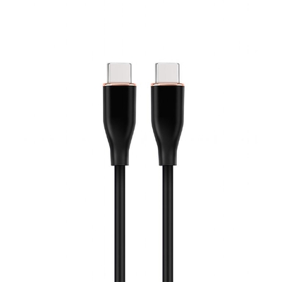 Product Καλώδιο USB Axagon Usb-C 1.5M Premium Black/Cc-Usb2S-Cmcm-1.5M-Bk base image