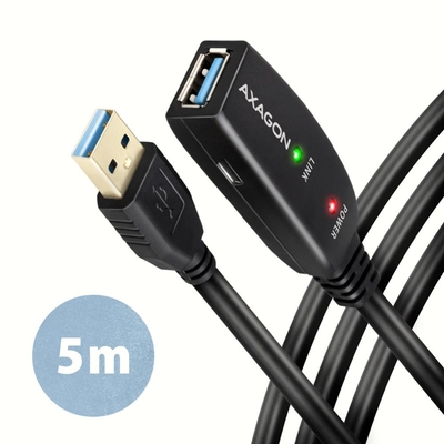 Product Καλώδιο USB Axagon Usb3.2 A-M/A-F Active/5M Adr-305 base image