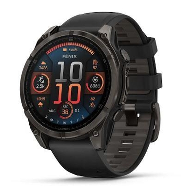 Product Smartwatch Garmin Fenix 8 Sapphire/Black/Gray 010-02904-21 base image