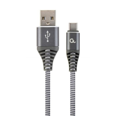 Product Καλώδιο USB Gembird Usb-C 2M Spacegrey White Cc-Usb2B-Amcm-2M-Wb2 base image