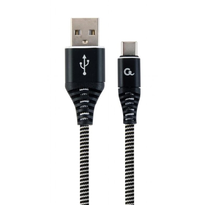 Product Καλώδιο USB Gembird Usb-C 2M Black White Cc-Usb2B-Amcm-2M-Bw base image