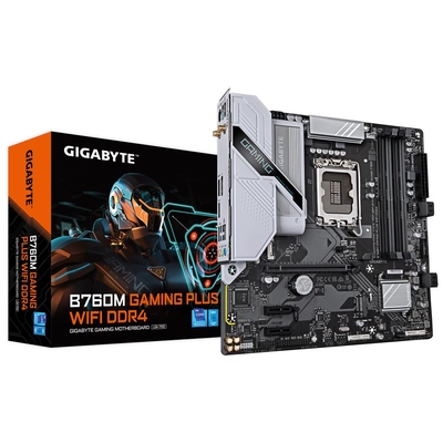 Product Motherboard Gigabyte / Intel B760 Express / Lga1700 / Micro-Atx / DDR4 / B760MgpwifiDDR41.0 base image