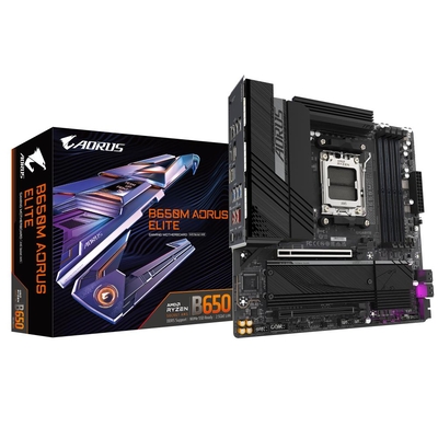 Product Mainboard Gigabyte / Amd B650 / Sam5 / Micro-Atx / DDR5 / Slots 4 / 1Xpci-Express 4.0 4X base image