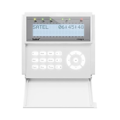 Product Πληκτρολόγιο Συναγερμού Satel Lcd /Integra White/Int-Klcd-W base image