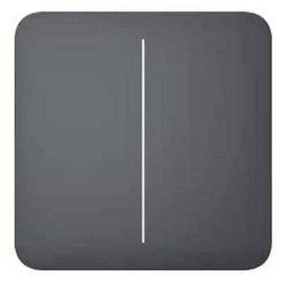 Product Smart Διακόπτης Ajax Solobutton 2Gang/Graphite 46016 base image