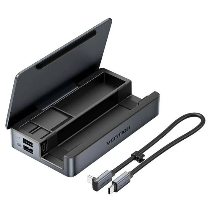 Dock 9‑σε‑1 για Κονσόλα VENTION TPZH0 (Γκρι)