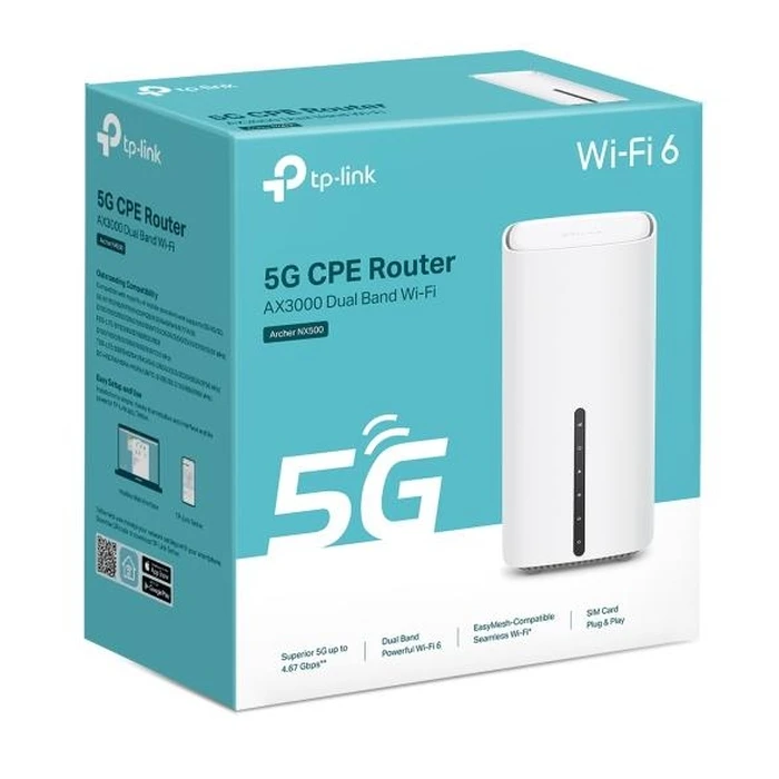 Router TP-Link Wireless / 3000 Mbps / Mesh / 4G / 5G / Archernx500