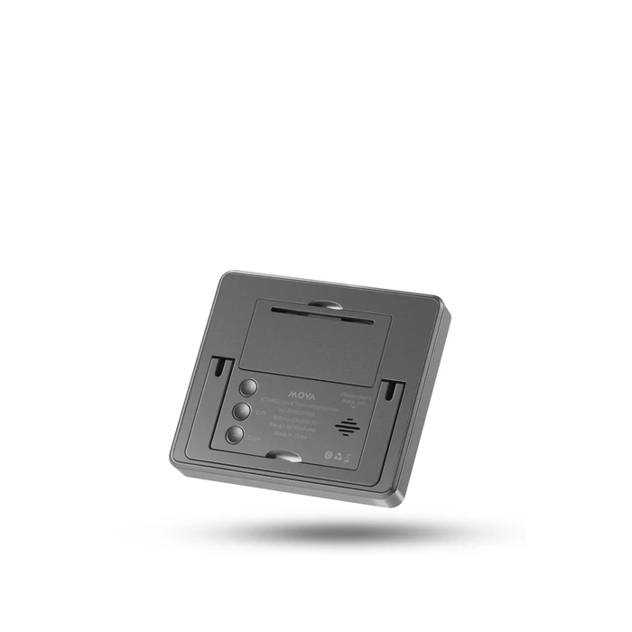 Θερμόμετρo & Υγρασιόμετρo Mova Hygrometer Thermometer Clock Mthm01