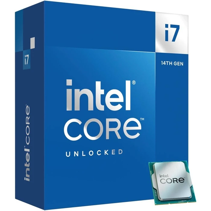 CPU Intel Core I7 / I7-14700K / Raptor Lake / Cores 20 / 33Mb / Bx8071514700Ksrn3X