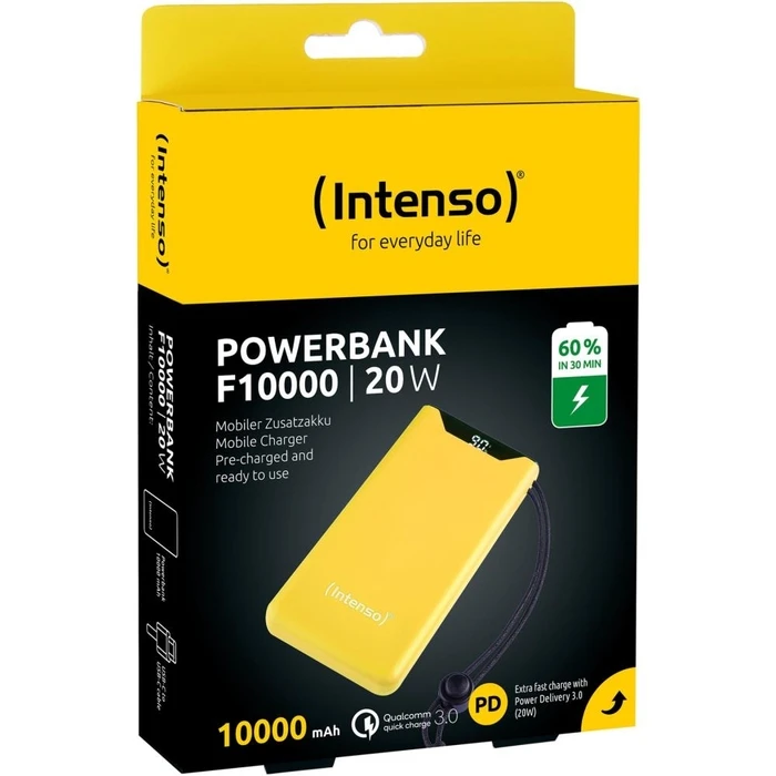 Power Bank Intenso 10000Mah Qc3.0/Yellow F10000 7332039