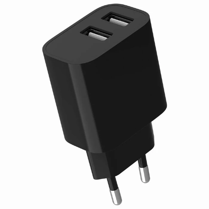 Φορτιστής Πρίζας Gembird Universal Black 2P Ta-Uc-2A12-01-Bk