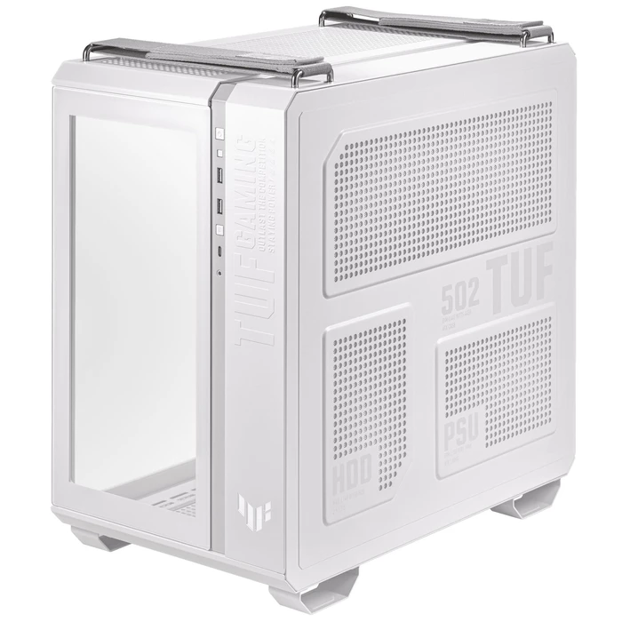 Asus TUF Gaming GT502 Plus Midi Tower Κουτί Υπολογιστή Λευκό (Πλαϊνό Παράθυρο)
