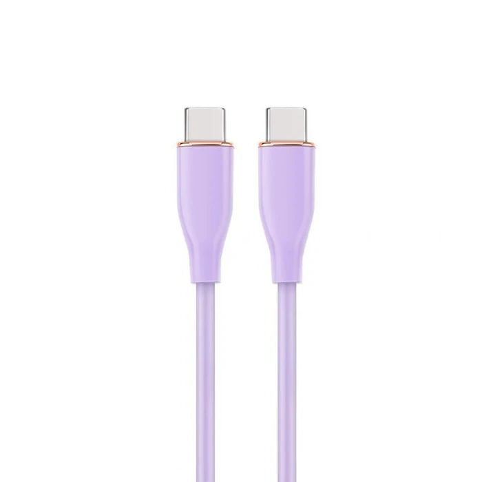 Καλώδιο USB Gembird USB-C 1.5M Premium Viol./Cc-USB2S-Cmcm-1.5M-P