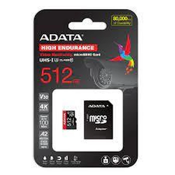 Κάρτα Μνήμης microSDxc 512GB Adata W/Ad./Ausdx512Gui3V30Sha2-Ra1