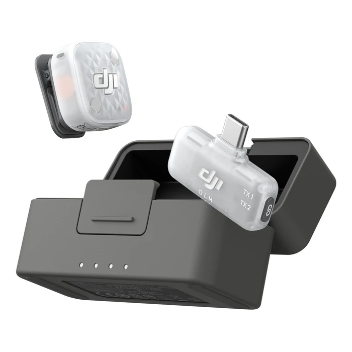 DJI Mic Mini 2S (1 πομπός + 1 λήπτης για κινητό + θήκη φόρτισης)