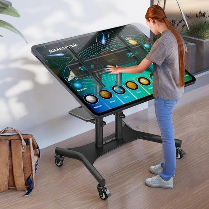 Βάση Τηλεόρασης Onkron Mobile Stand 50-83" Black Ts1380-B