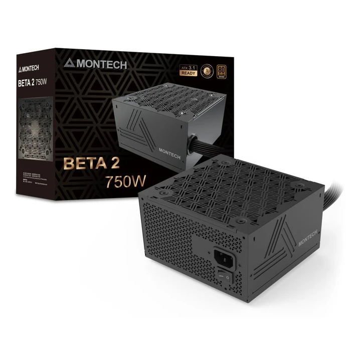 Montech BETA 2 750W 80 PLUS Bronze ATX Power Supply