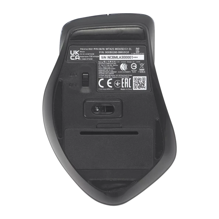 Ασύρματο Ποντίκι Asus Usb Optical Wrl Wt425 Grey Blue 90Xb0280-Bmu0Q0